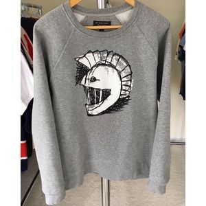 Burberry Pallas Helmet Motif Sweatshirt